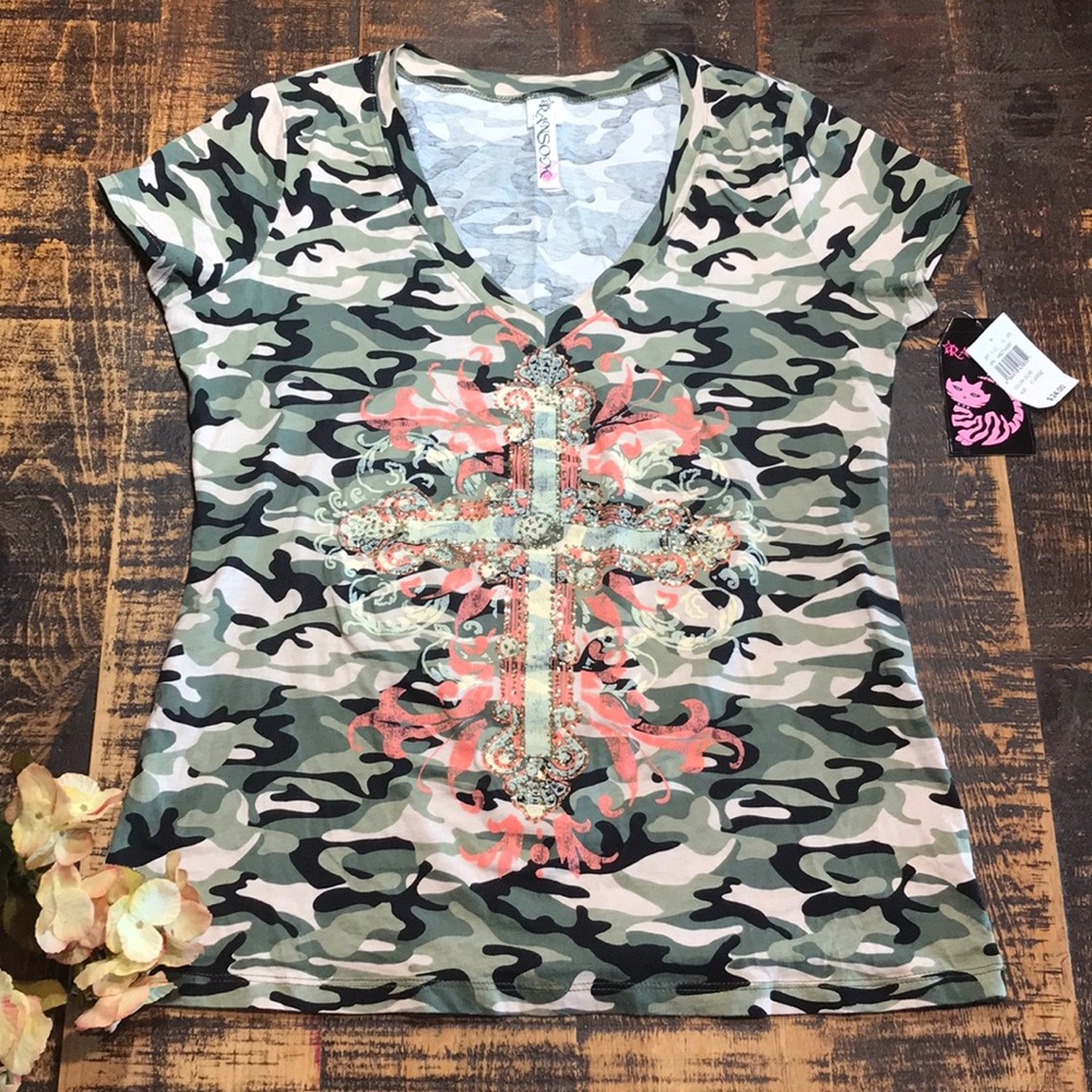 Ransom Bling Cross Tee